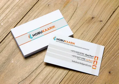 Hobukaarik business card